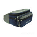 Waterproof 600d Polyester Travel Waist Bag With Zipper Closure